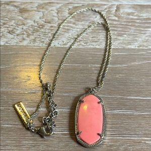 Beautiful Coral Kendra Scott Necklace